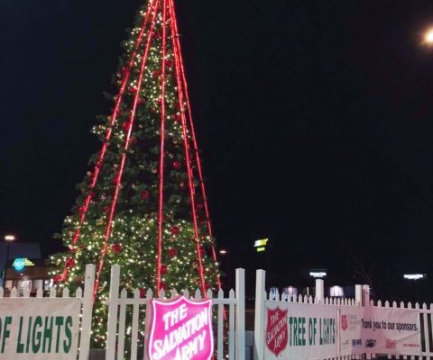 Salvation Army Tree of Life Reaches Goal