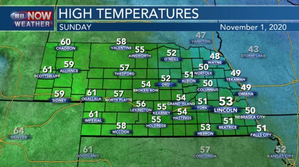 Weather: Cooler Second Half of the Weekend