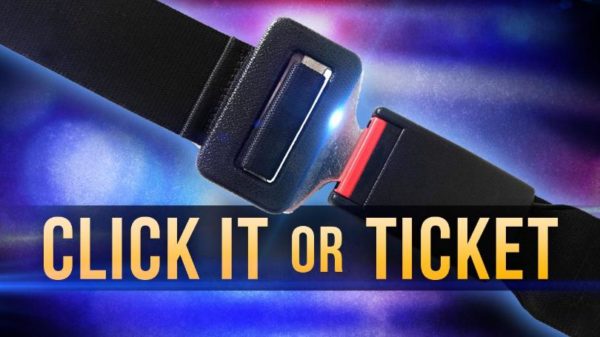 Click It or Ticket Seatbelt Use Campaign Begins Monday