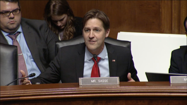 Nebraska U.S. Senator Ben Sasse Comments On Supreme Court Election Decision