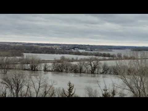 Ice Jam Blocks Platte River at Gibbon; Flooding Reported