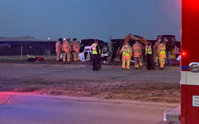 Saturday night crash sends multiple individuals to the hospital