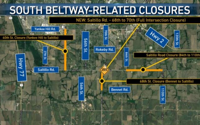 More Saltillo Road Closings For South Beltway