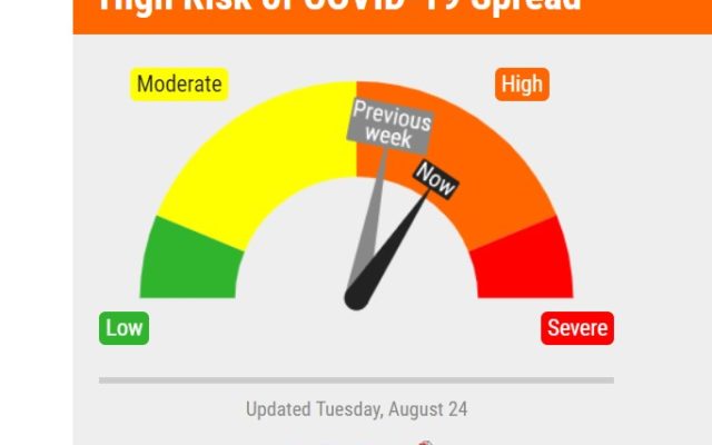Covid Risk Dial Raised Again In Light Of Rising Cases And Deaths