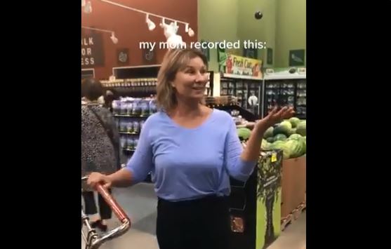 Woman Captured On Video Without Mask and Coughing Inside Lincoln Grocery Store