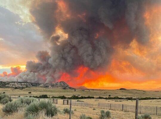 Mandatory evacuations underway at Carter Canyon fire south of Gering