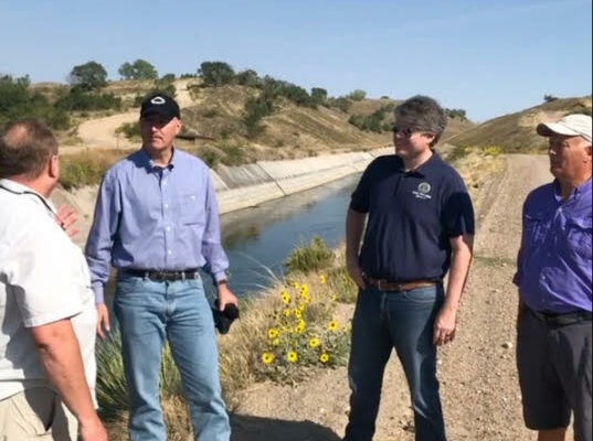 Gov. Ricketts Tours Possible Sites of Perkins County Canal & Reservoir System along the South Platte River