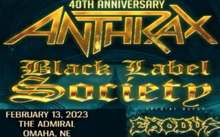 ANTHRAX 40th Anniversary