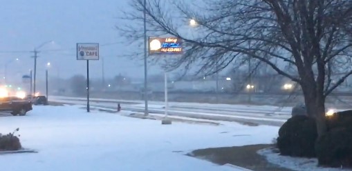 Light Snow Causes Slick Conditions Around Lincoln During Morning Commute