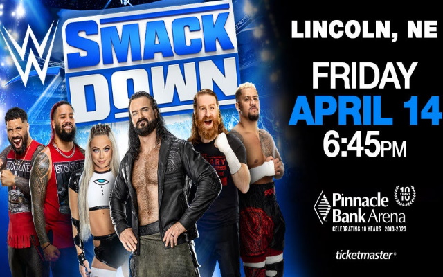<h1 class="tribe-events-single-event-title">WWE SMACKDOWN</h1>