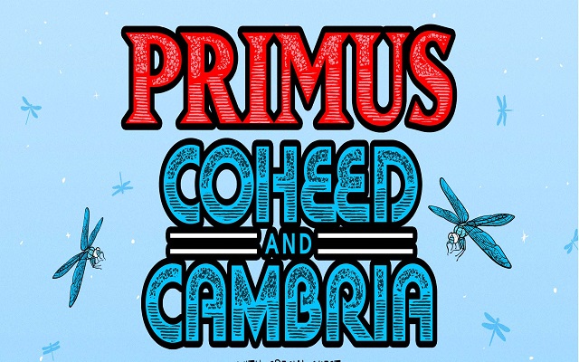 <h1 class="tribe-events-single-event-title">PRIMUS – COHEED & CAMBRIA</h1>